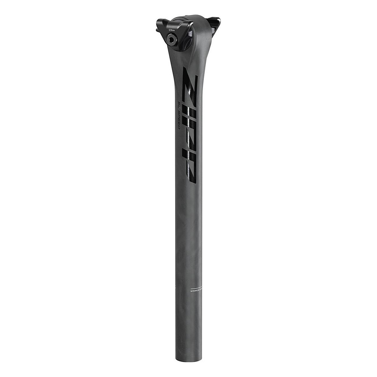 Zipp SL Speed Carbon Seatpost 27.2 mm - 400 mm - 0 mm Offset - Matte Black - 1