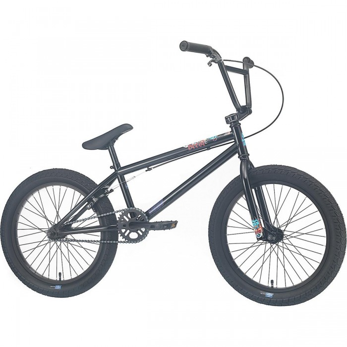 BMX SIBMX ST-1 Noir avec Roues de 20 Pouces, Légère 11,9 kg - 1