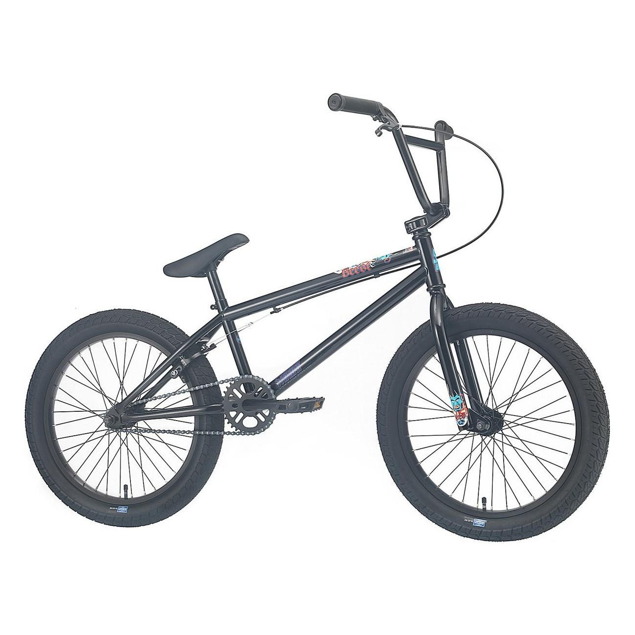 BMX SIBMX ST-1 Black with 20-Inch Wheels, Lightweight 11.9 kg - 1