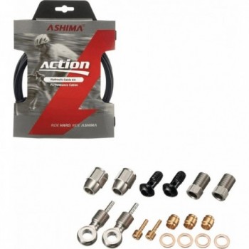 Magura Kit Schlauch und Anschlüsse 5x2,1mm - 3m aus Nylon, Polyester und Kevlar - 1