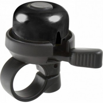 Mini Ding-Dong Bell in Black Brass for 22.2 mm Handlebar M-WAVE - 1