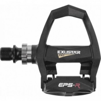 Pedali Exustar E-PR200BK Cr-Mo Neri per Bici da Strada, Leggeri e Resistenti - 1 - Pedali - 4713072841124