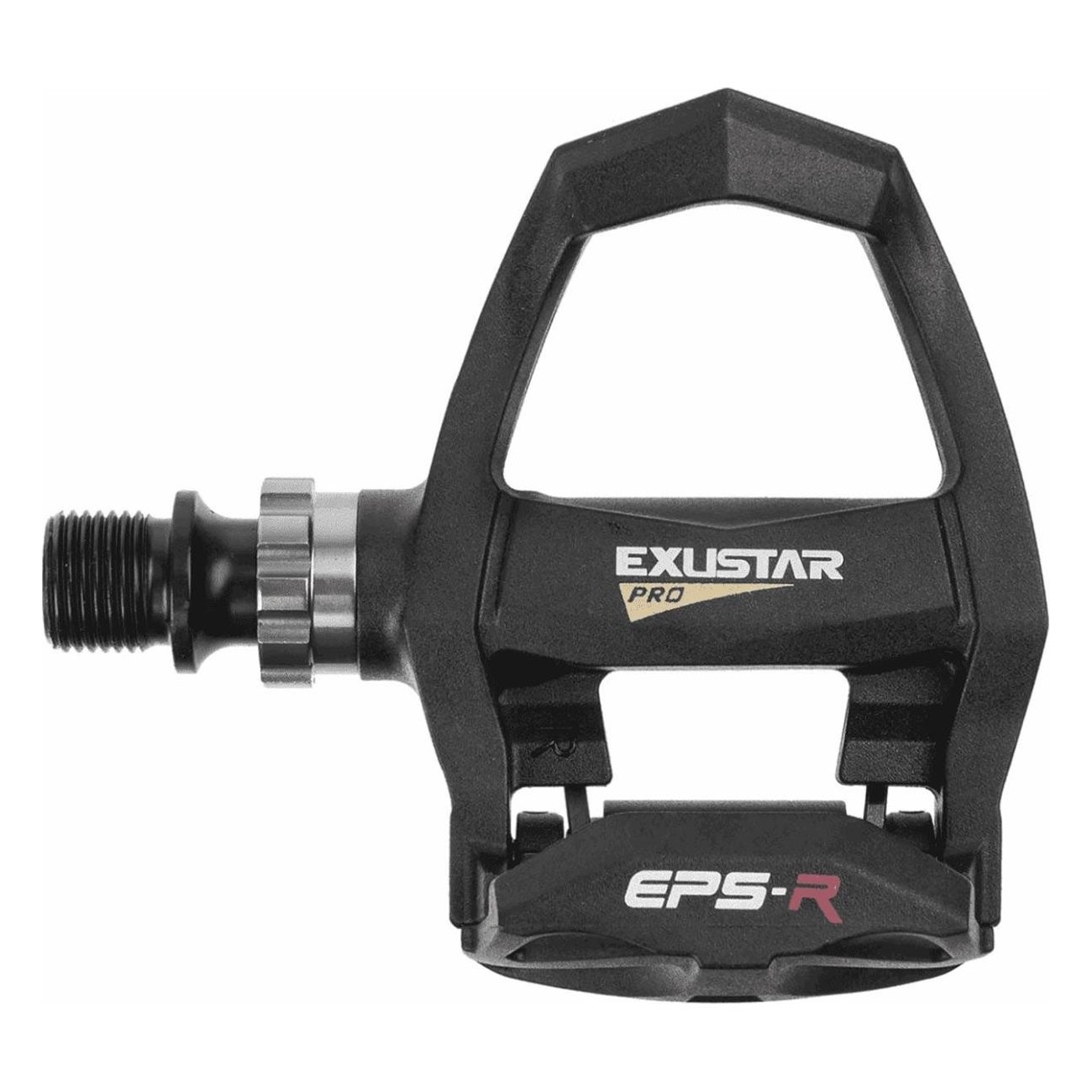 Pedales Exustar E-PR200BK Cr-Mo Negros para Bicicleta de Carretera - 1