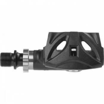 Exustar E-PR200BK Cr-Mo Black Road Bike Pedals, Lightweight & Durable - 2