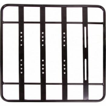 Black Aluminum Racky Baseplate 400x400mm with Mounting Kit - 5