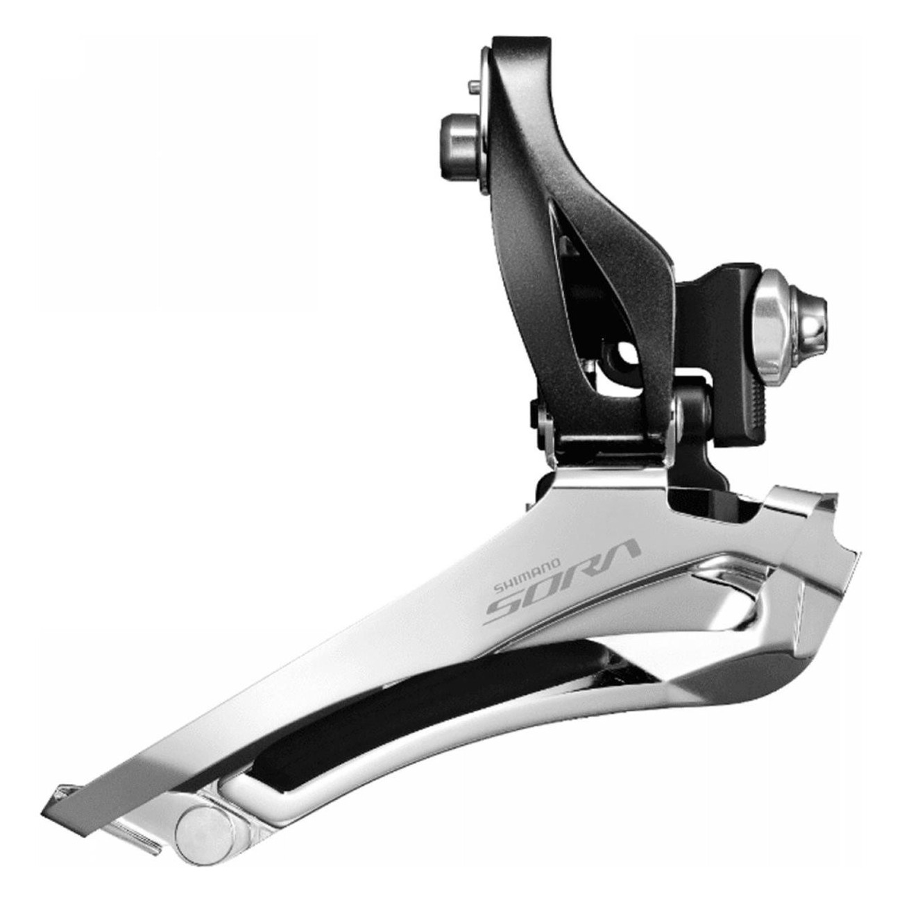 Dérailleur Avant Shimano Sora 2x9v FD-R3000-F à Souder pour Vélos - 1