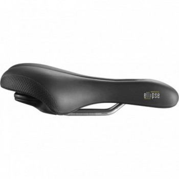 Selle Royal Ellipse Moderate Unisexe 23 - Confort et Résistance, Noir 276x180 mm - 1