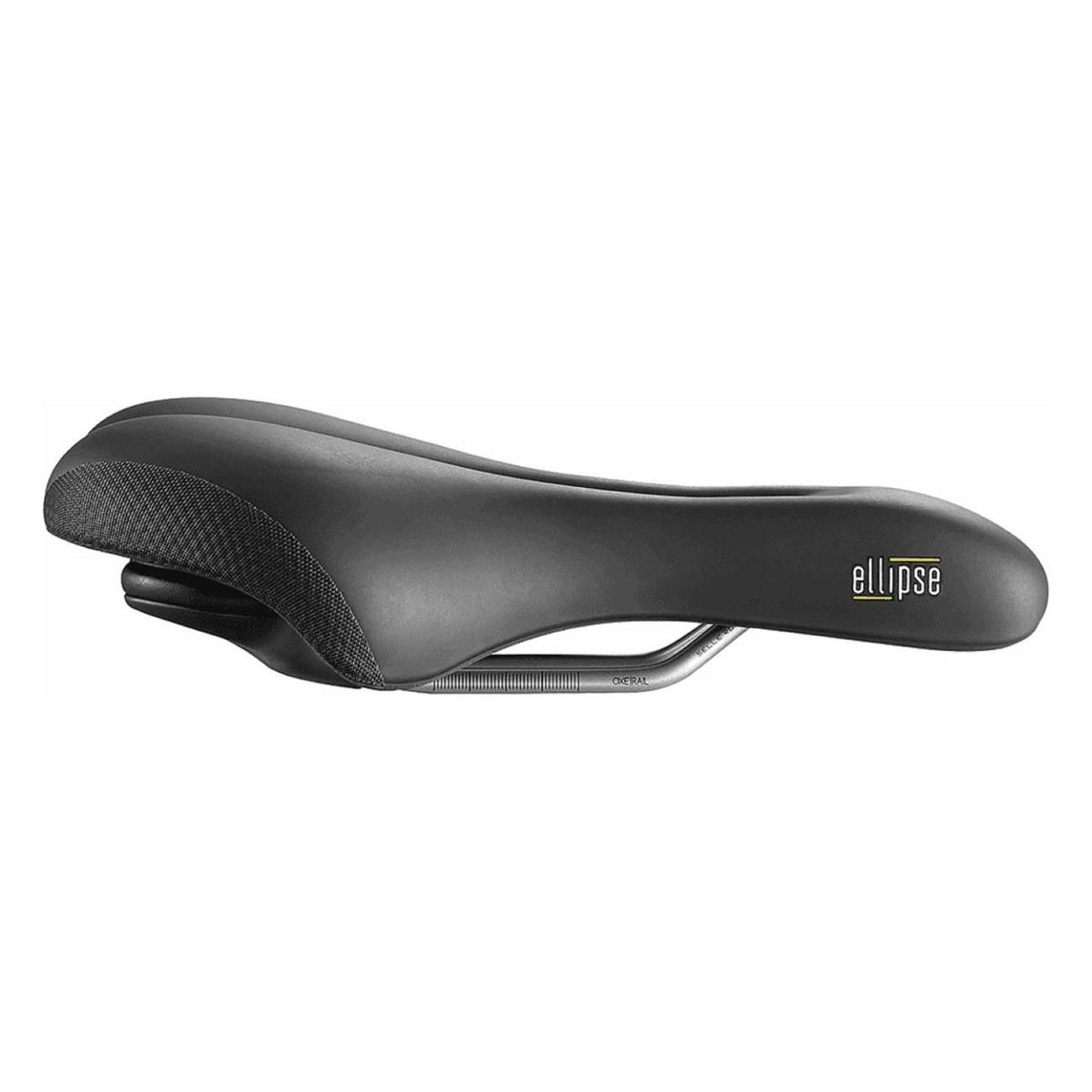 Selle Royal Ellipse Moderate Unisexe 23 - Confort et Résistance, Noir 276x180 mm - 1