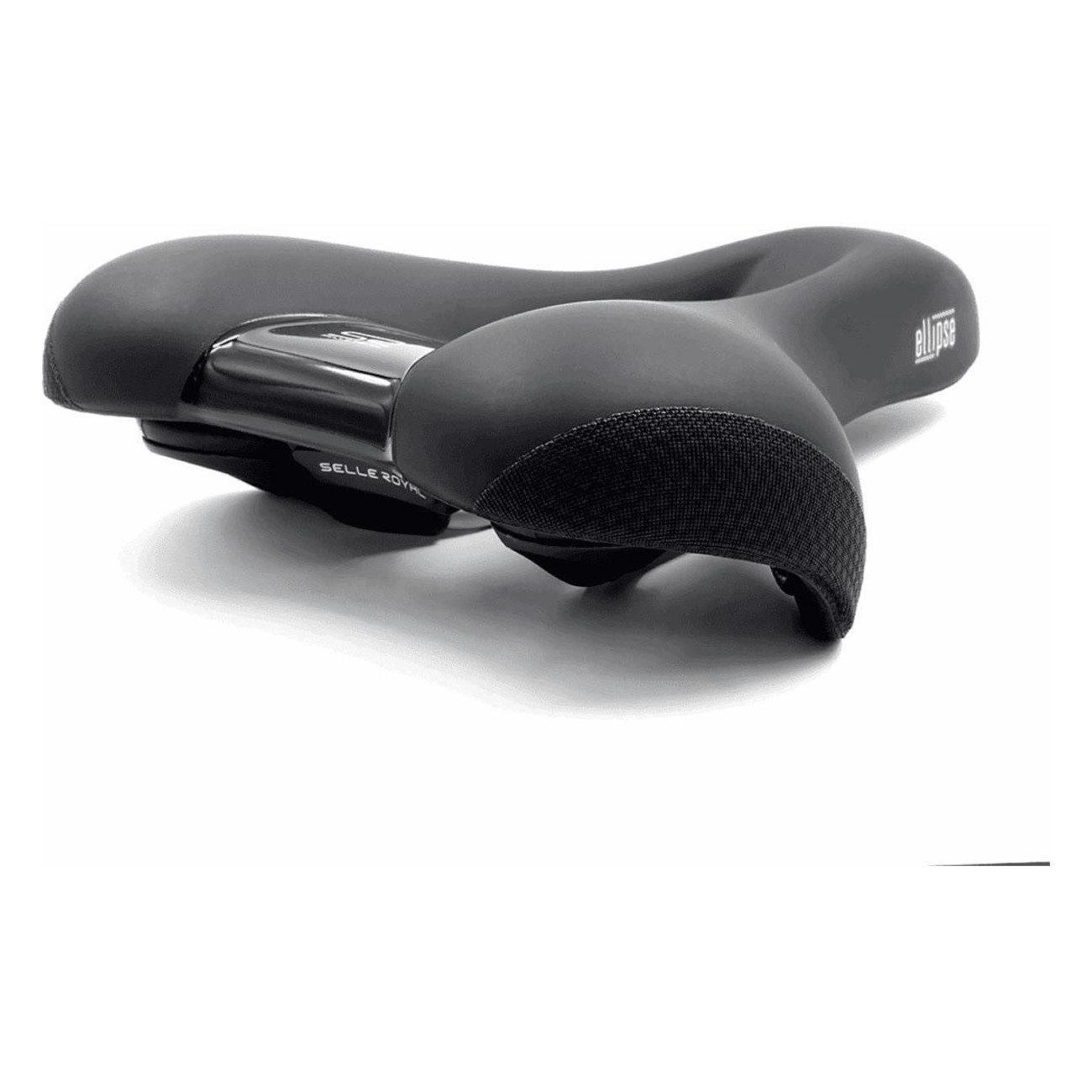 Selle Royal Ellipse Moderate Unisexe 23 - Confort et Résistance, Noir 276x180 mm - 4