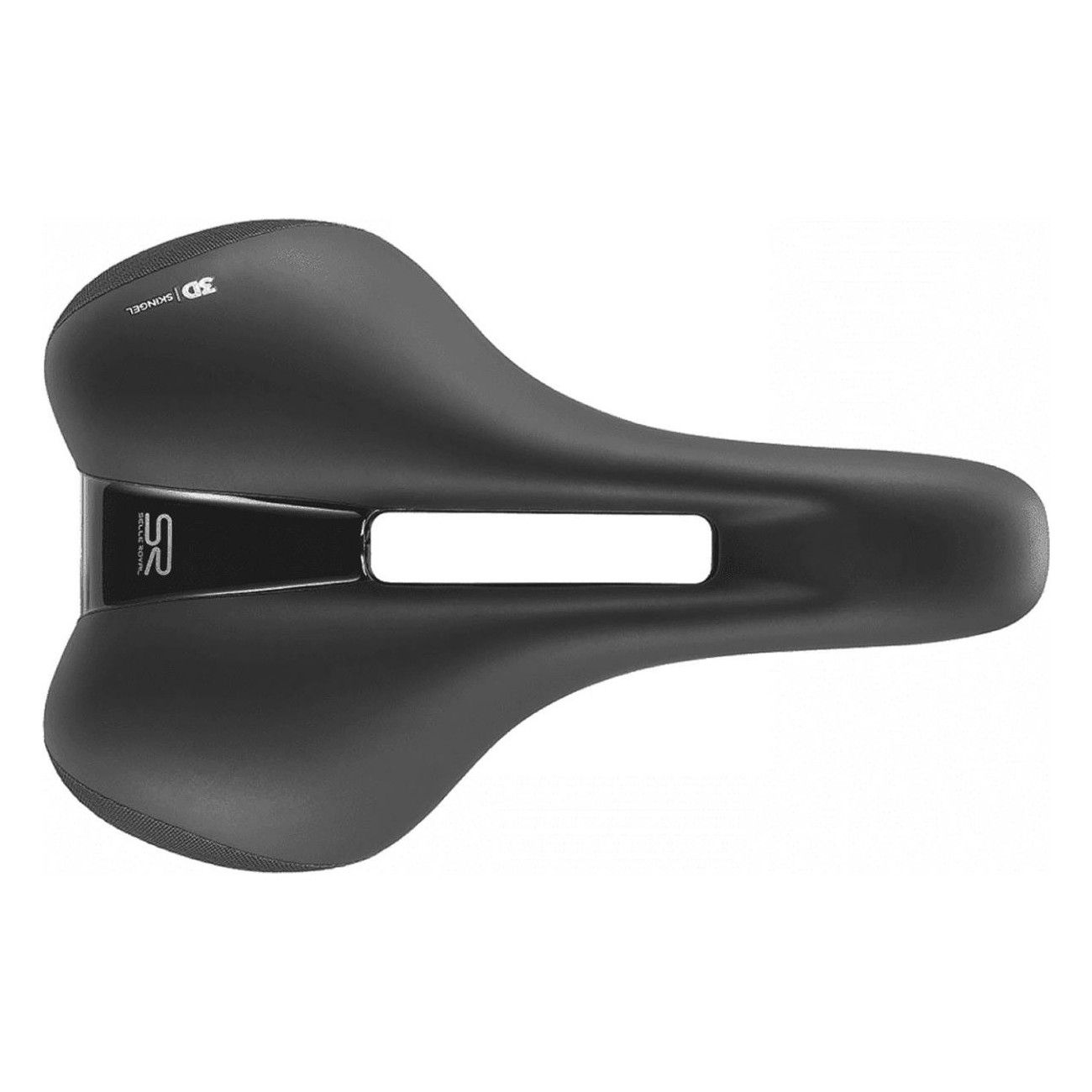 Selle Royal Ellipse Moderate Unisexe 23 - Confort et Résistance, Noir 276x180 mm - 7