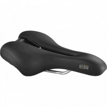 Selle Royal Ellipse Moderate Unisexe 23 - Confort et Résistance, Noir 276x180 mm - 8