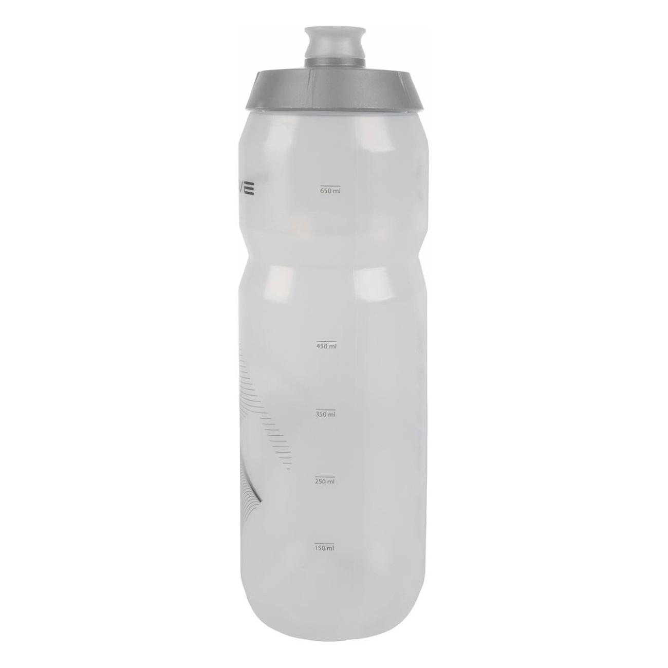 M-Wave 750ml Transparent and Silver Plastic Water Bottle - 2