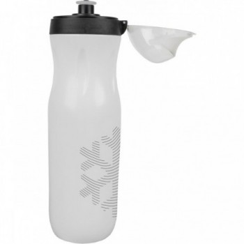 M-Wave 500 ml Thermal Bottle in White/Black Plastic with Retail Packaging - 2