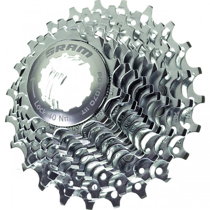 PG-1070 Cassette 10 Speed 11-25T Power Glide Silver - 1