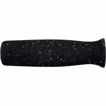 VELO Bicycle Grips in Cork and High-Density Foam 125mm Black/Brown - 1