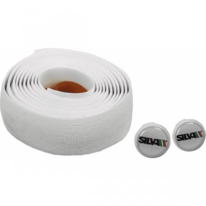 Ruban de Guidon Blanc en Polyuréthane pour Adultes - Confort et Style - 1