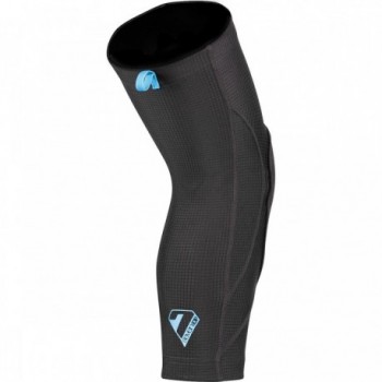 Genouillères Sam Hill Lite XL Noir-Bleu - Super légères et certifiées CE pour le trail - 2