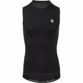 Maglia Intima Unisex Smanicata Traspirante Nero XS - Comfort e Libertà di Movimento - 1 - Maglie - 8717565571655