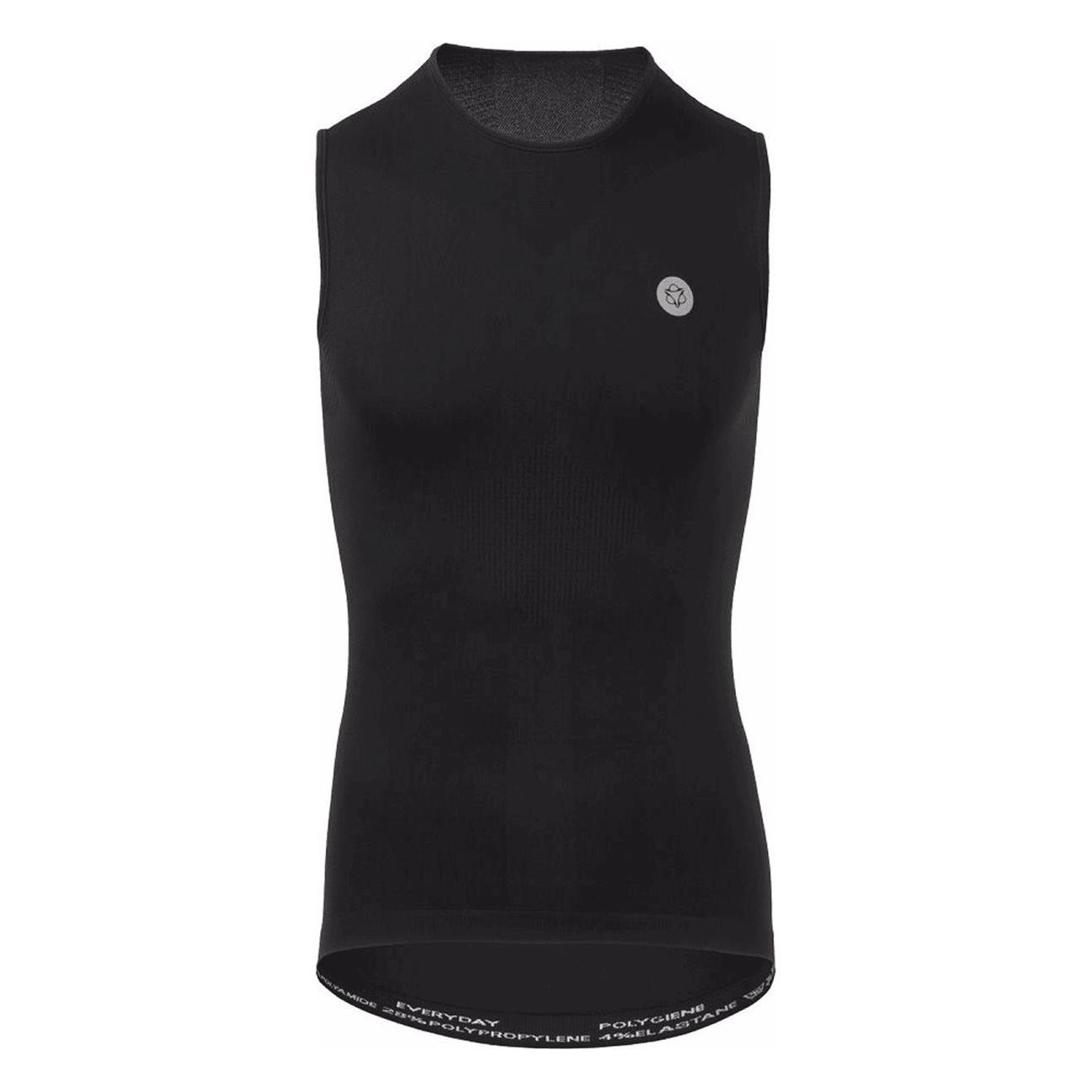 Unisex Sleeveless Breathable Undershirt Black XS - Comfort & Freedom of Movement - 1