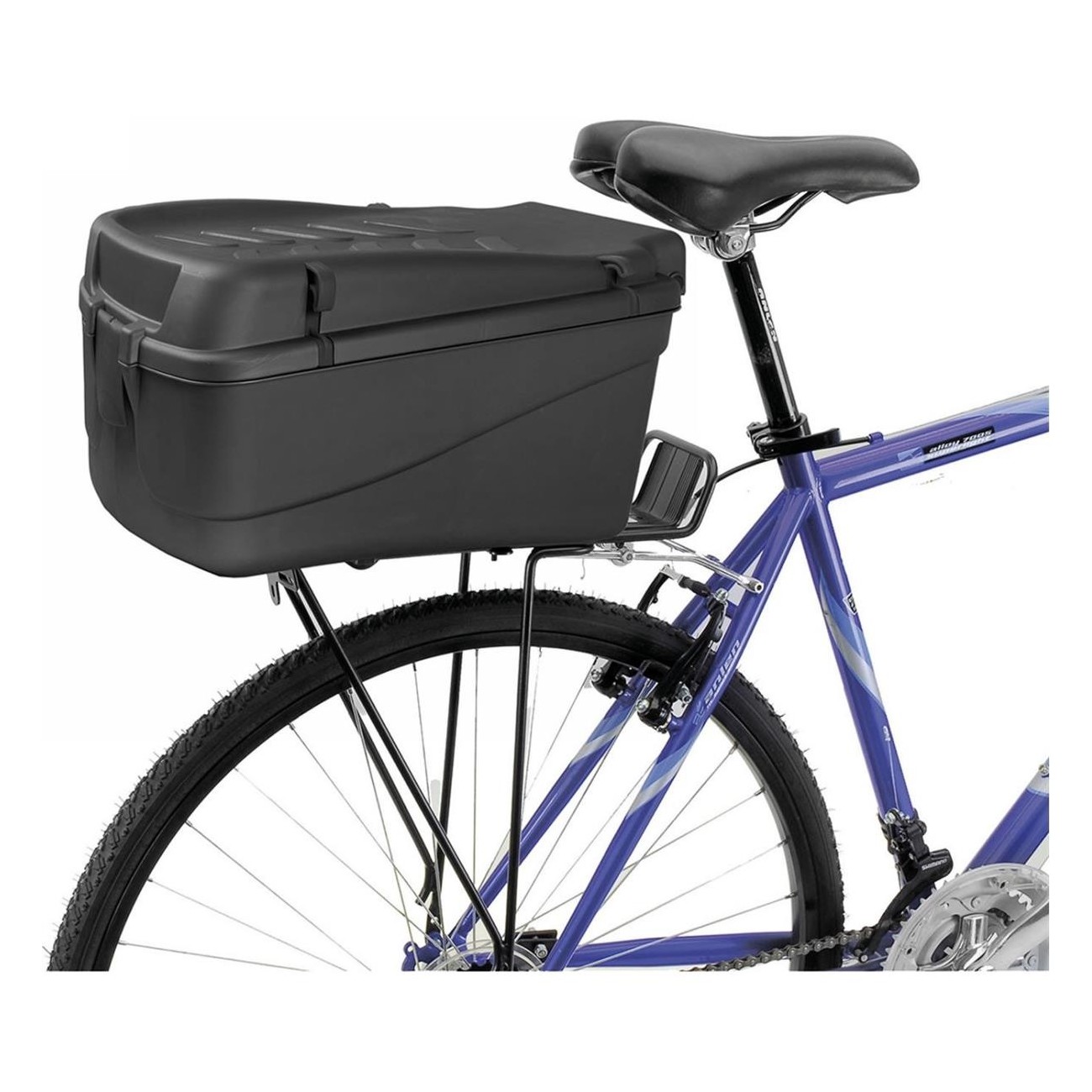 M-Wave Amsterdam Easy Box S • M Black 5L Bicycle Carrier Box - 5