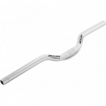 Aluminum Handlebar for City Bike 580mm Silver, Diameter 25.4mm, Rise 60mm - 1