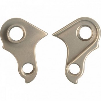 Aluminum Anodized Silver MTB Derailleur Hanger for 12mm Thru Axle MV - 1