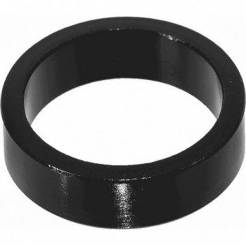 Distanziale Sterzo in Alluminio Nero 1' 1/8 - Spessore 10 mm per Bicicletta - 1 - Serie sterzo e tappi - 