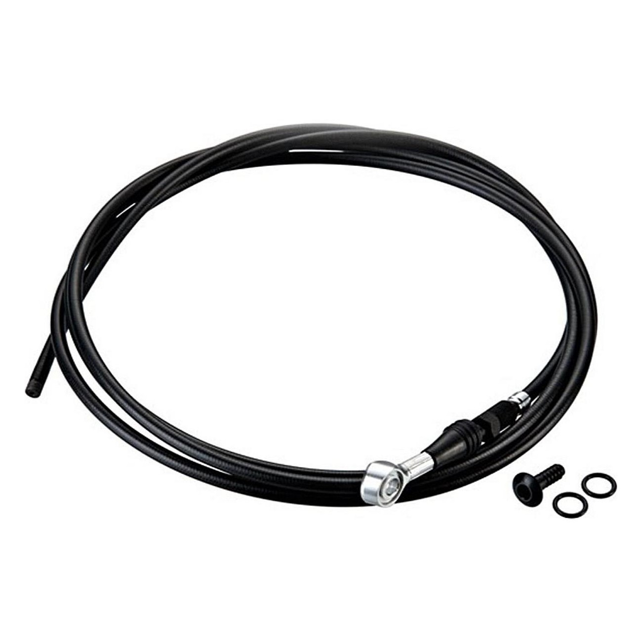 2000mm Black Hydraulic Line Kit for SRAM HRD and HRR Road Disc Brakes - 1