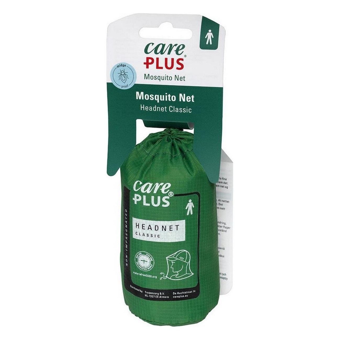 Care Plus Hoofdnet Classic - Rete Anti-Insetti Non Impregnata per Attività Outdoor - 4 - Protezione da insetti - 8714024337036