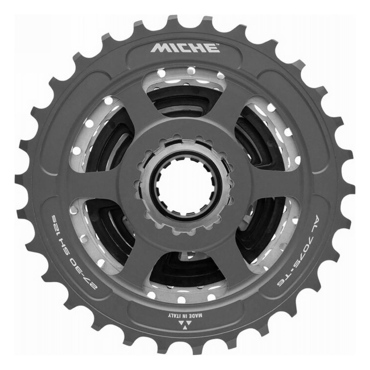 Pacco Pignoni Shimano HG 12v 11-30 AL 7075 T6 per Trasmissioni Strada - 2 - Cassette - 8057013342858