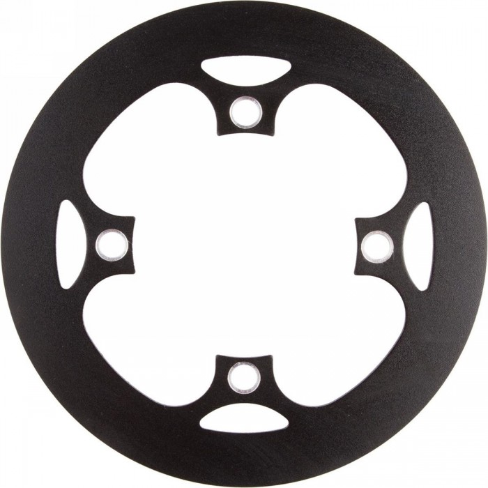 Protector de Cadena de Aluminio Anodizado Negro 104mm 44T - 1