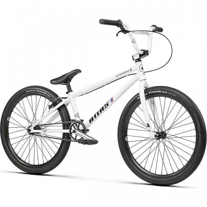 BMX Wethepeople The Atlas 24' MY2021 Blanc - Cadre Chromé et Composants Haut de Gamme - 1