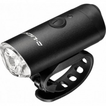 USB Front Light 10W 500lm D•LIGHT CG-128P-BK IPX4 with Rotating Mount - 3