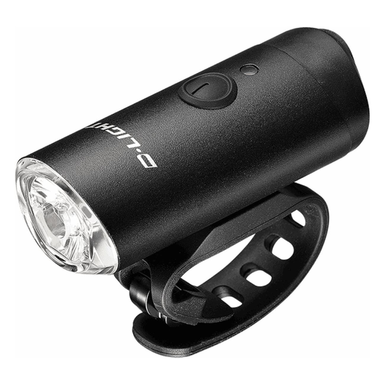 USB Front Light 10W 500lm D•LIGHT CG-128P-BK IPX4 with Rotating Mount - 3