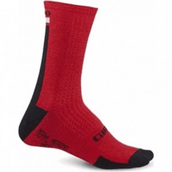 HRc Grip Socks Red/Black Size 46-50 with Arch Support and Meryl Skinlife - 1