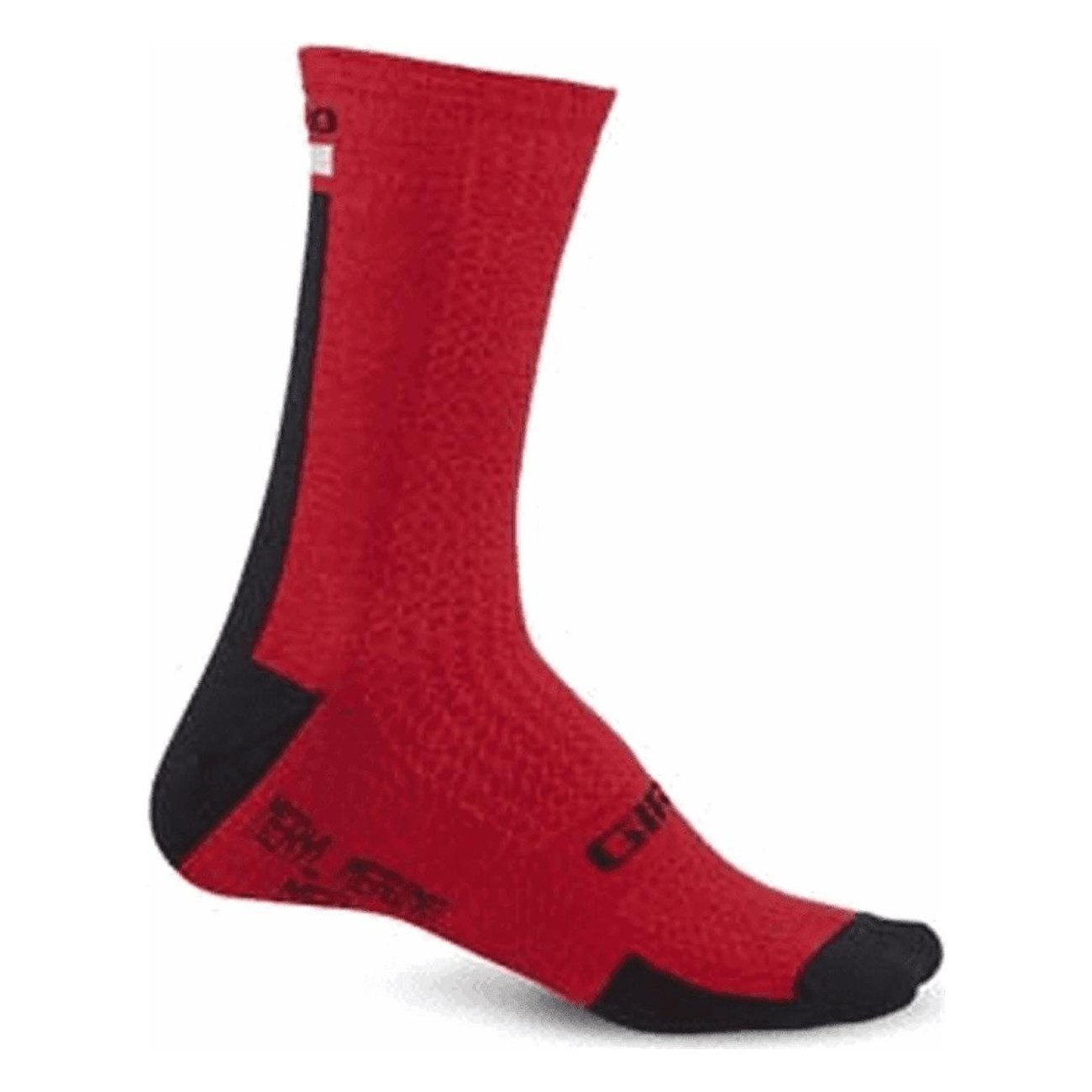 HRc Grip Socks Red/Black Size 46-50 with Arch Support and Meryl Skinlife - 1