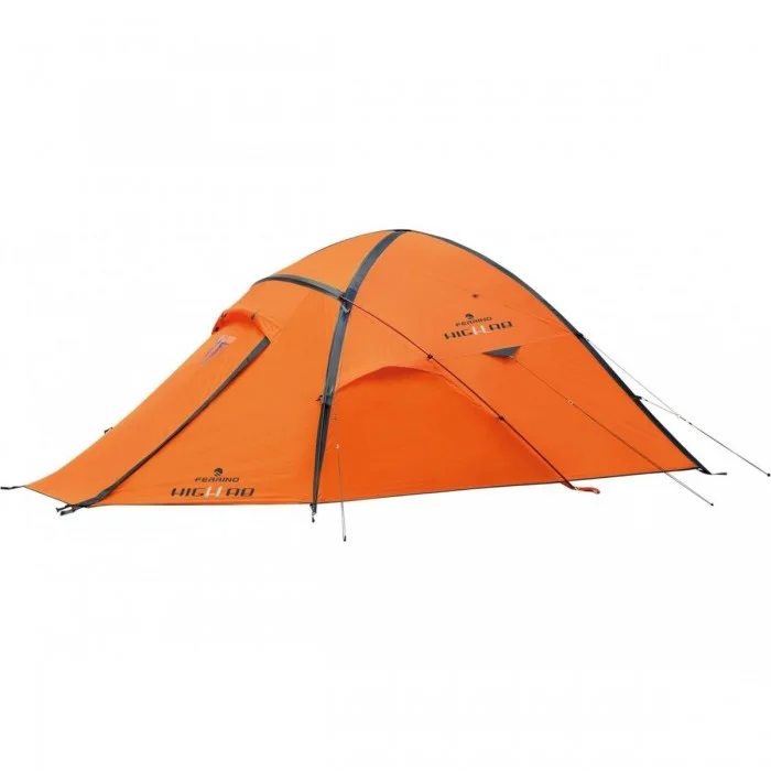 Tente Pilier 3 FR Orange 3 Places Géodésique Imperméable - 1