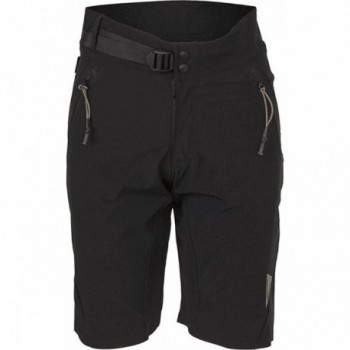 Pantalones cortos MTB Mujer Venture Negro Talla M - Transpirables y Elásticos - 1