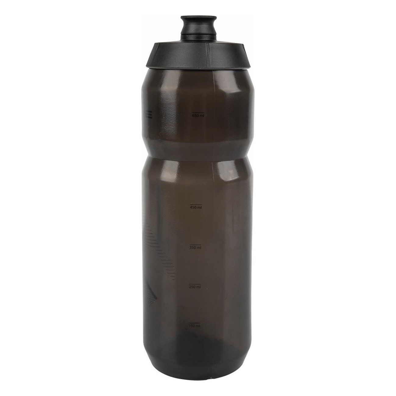 M-Wave 750 ml Transparent Black Plastic Water Bottle with Retail Packaging - 2