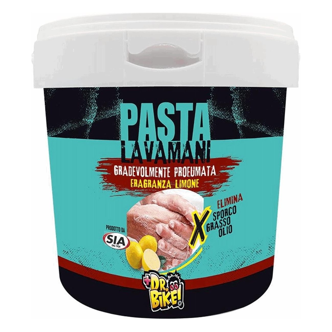 Pasta Lavamani Abrasiva Dr.bike 4kg - Pulizia Profonda e Efficace delle Mani - 1 - Pulizia bici - 8014525902314