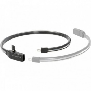 Candado de cable M-Wave Style 23.10 Negro 1000mm con llaves y reflectantes - 2