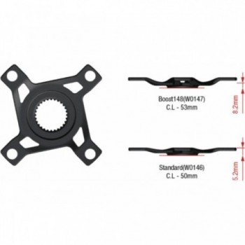 Araignée en acier pour Bosch Gen4 - BCD 104 mm, Modèle W0146 - 1