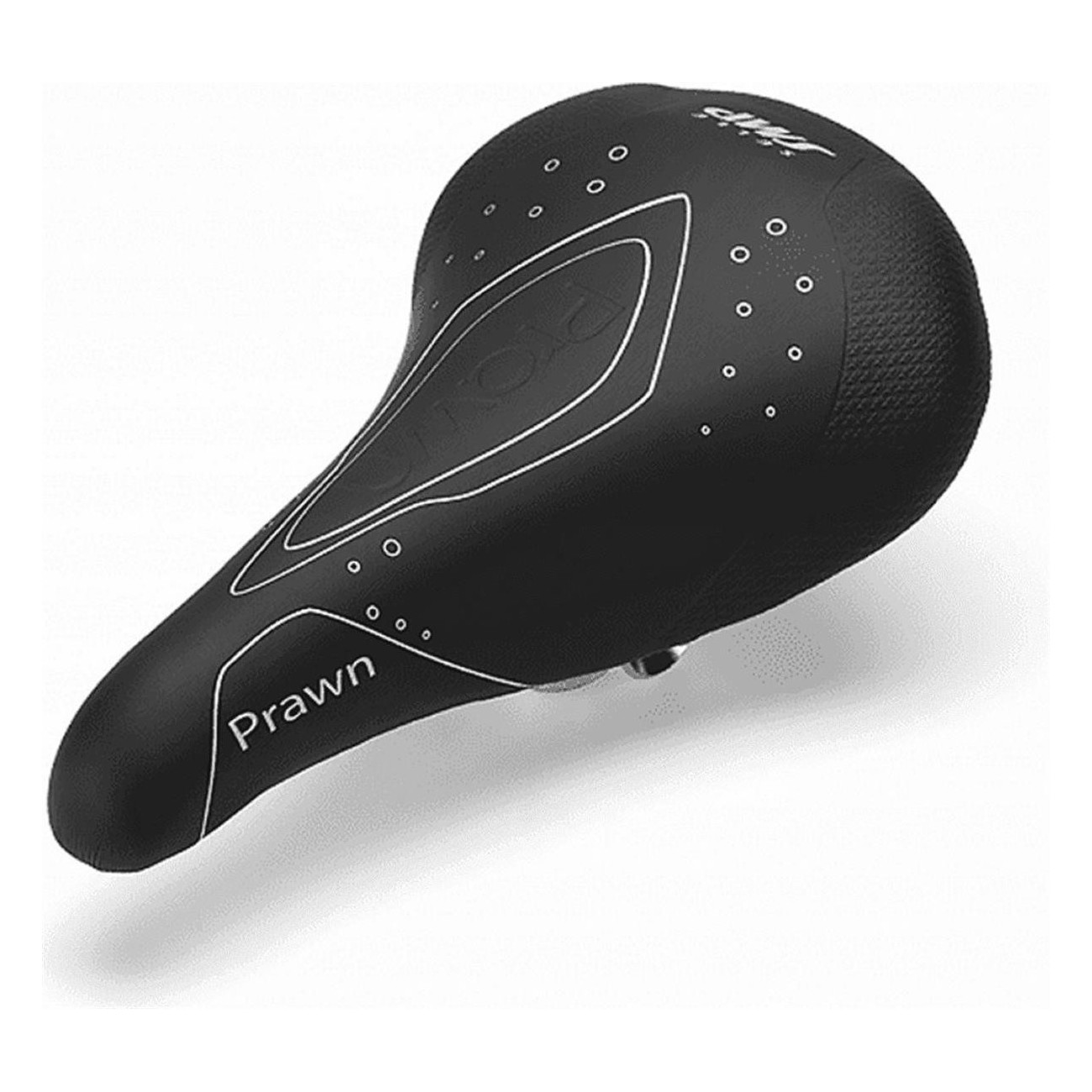 Selle VTT Homme Offroad Noire 276x160 mm, 473g - Confort et Résistance - 1