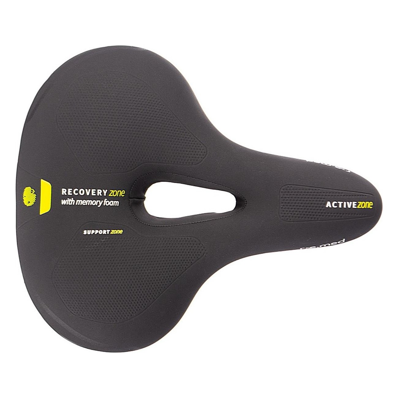 Remed City Unisex Saddle with Memory Foam for Comfort and Relief - 1