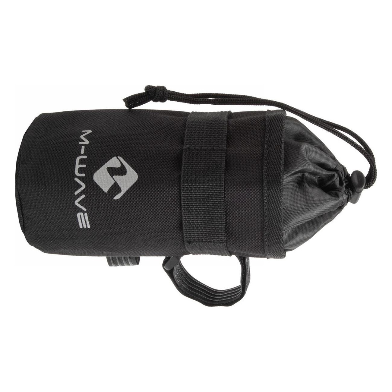 Bolsa Portabotellas Amsterdam Iso M-Wave 16L Negra para Bicicleta, Impermeable y Reflectante - 1