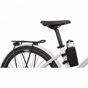 Bolsa Portabotellas Amsterdam Iso M-Wave 16L Negra para Bicicleta, Impermeable y Reflectante - 2