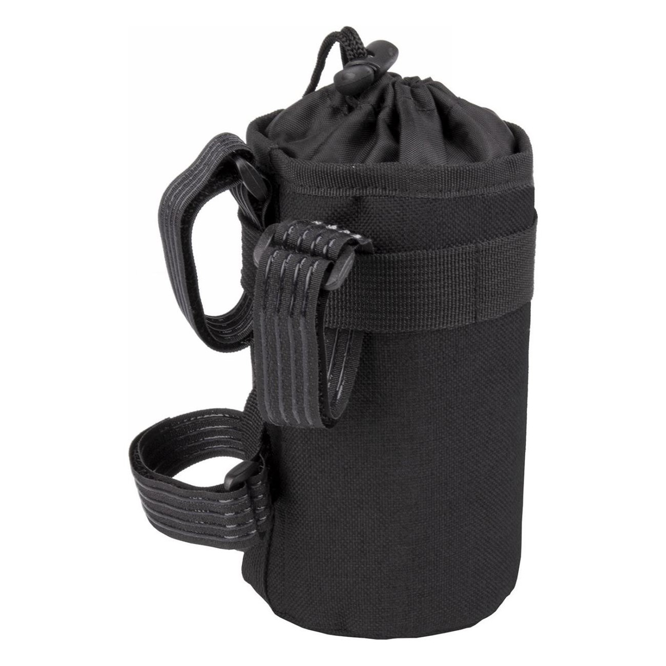 Amsterdam Iso M-Wave 16L Flasche Tasche Schwarz für Fahrrad, Wasserabweisend und Reflektierend - 5