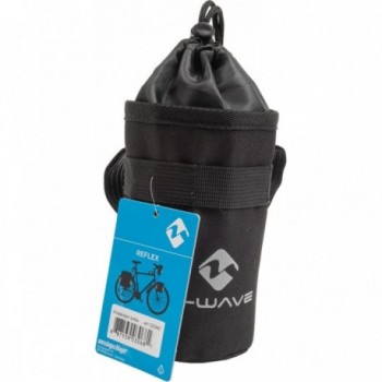 Amsterdam Iso M-Wave 16L Flasche Tasche Schwarz für Fahrrad, Wasserabweisend und Reflektierend - 7