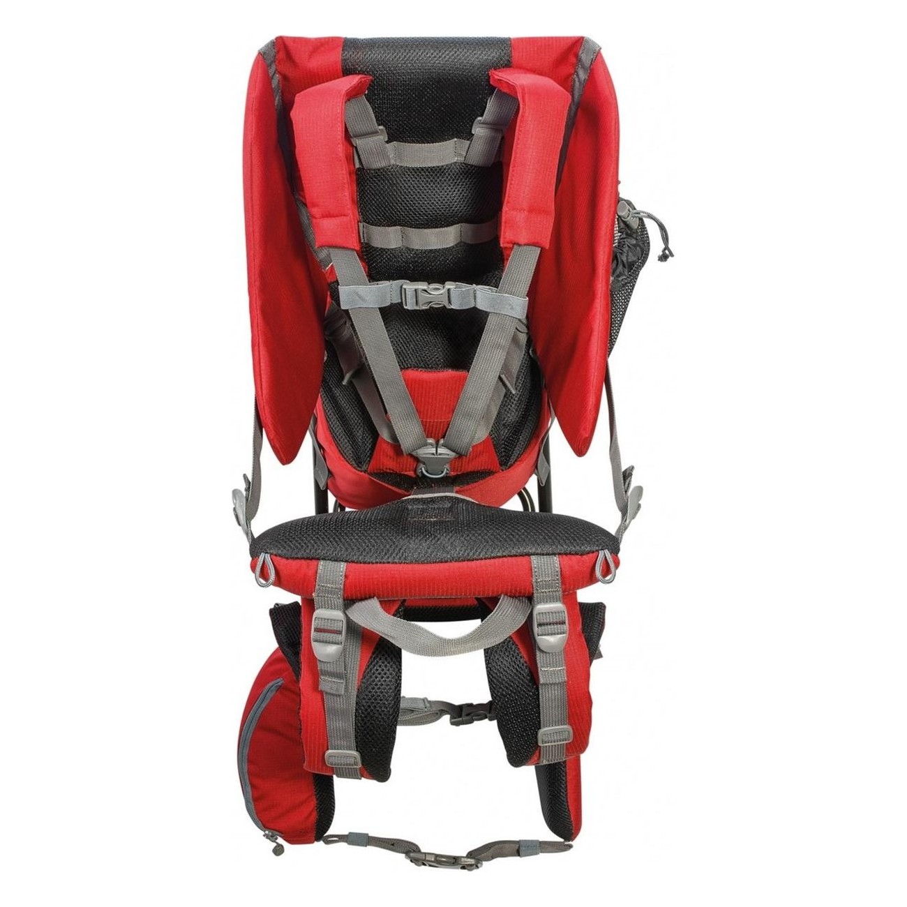 Mochila porta niño Caribou roja trekking talla única 20kg - 2