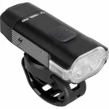 Lampe Frontale USB Rigel Pro 1000 Lumens, 2 LED, 6 Fonctions, Noir - 1